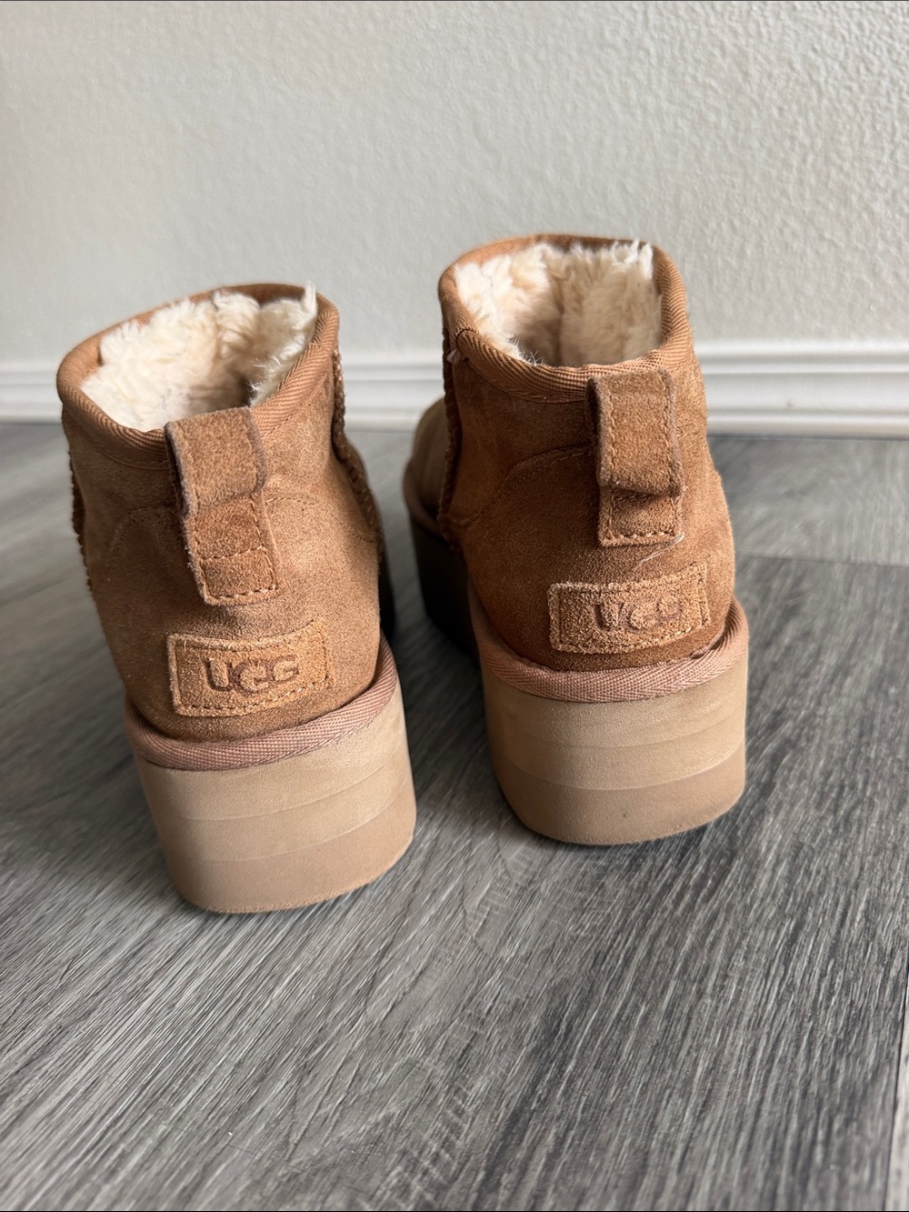 UGG Classic Ultra Mini Platform UGG boots chestnut